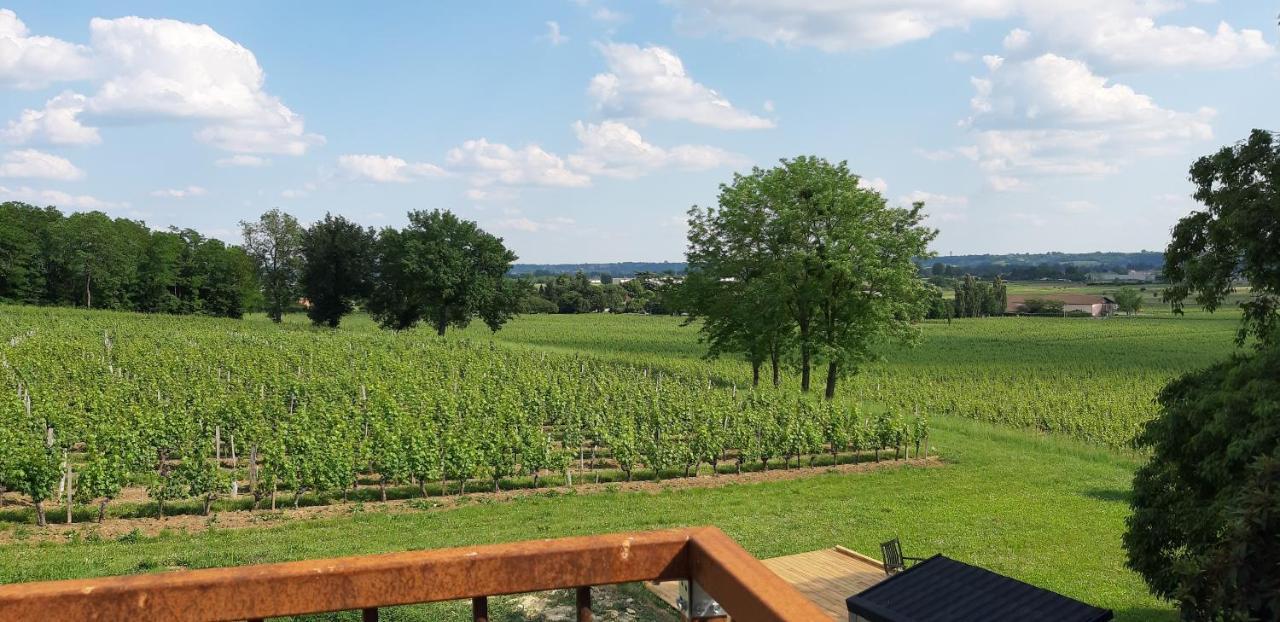 A L'Ombre De La Treille -Proche Saint-Emilion Bed & Breakfast Exterior foto
